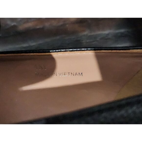 NEW Linea Paolo Mabel Black Pointed Toe Loafers/Sz. 4M - Picture 8 of 9